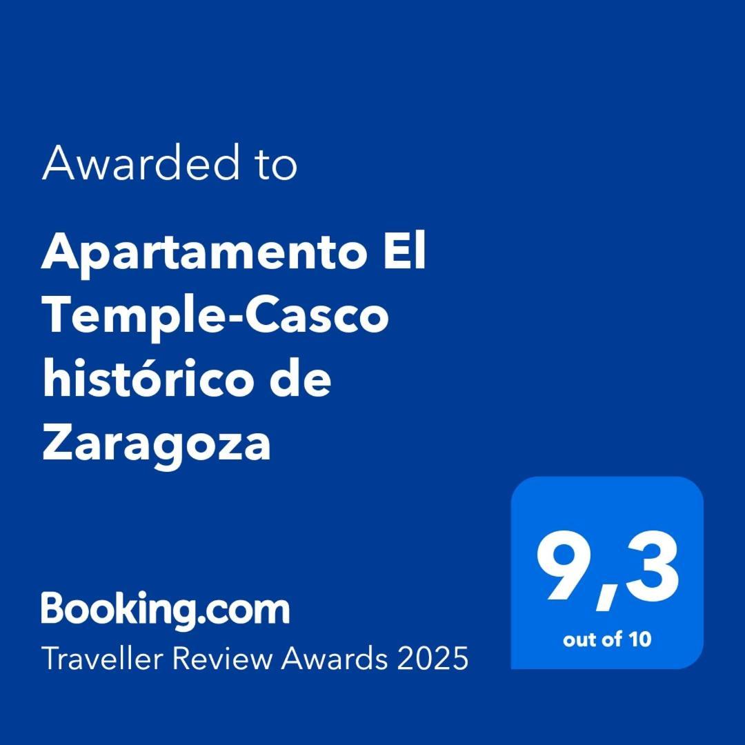 Apartamento El Temple-Casco Historico De Zaragoza Exteriör bild